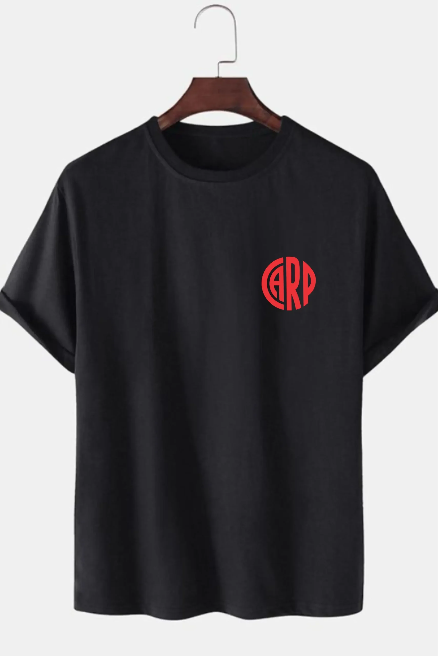 Remera Negra CARP Rojo