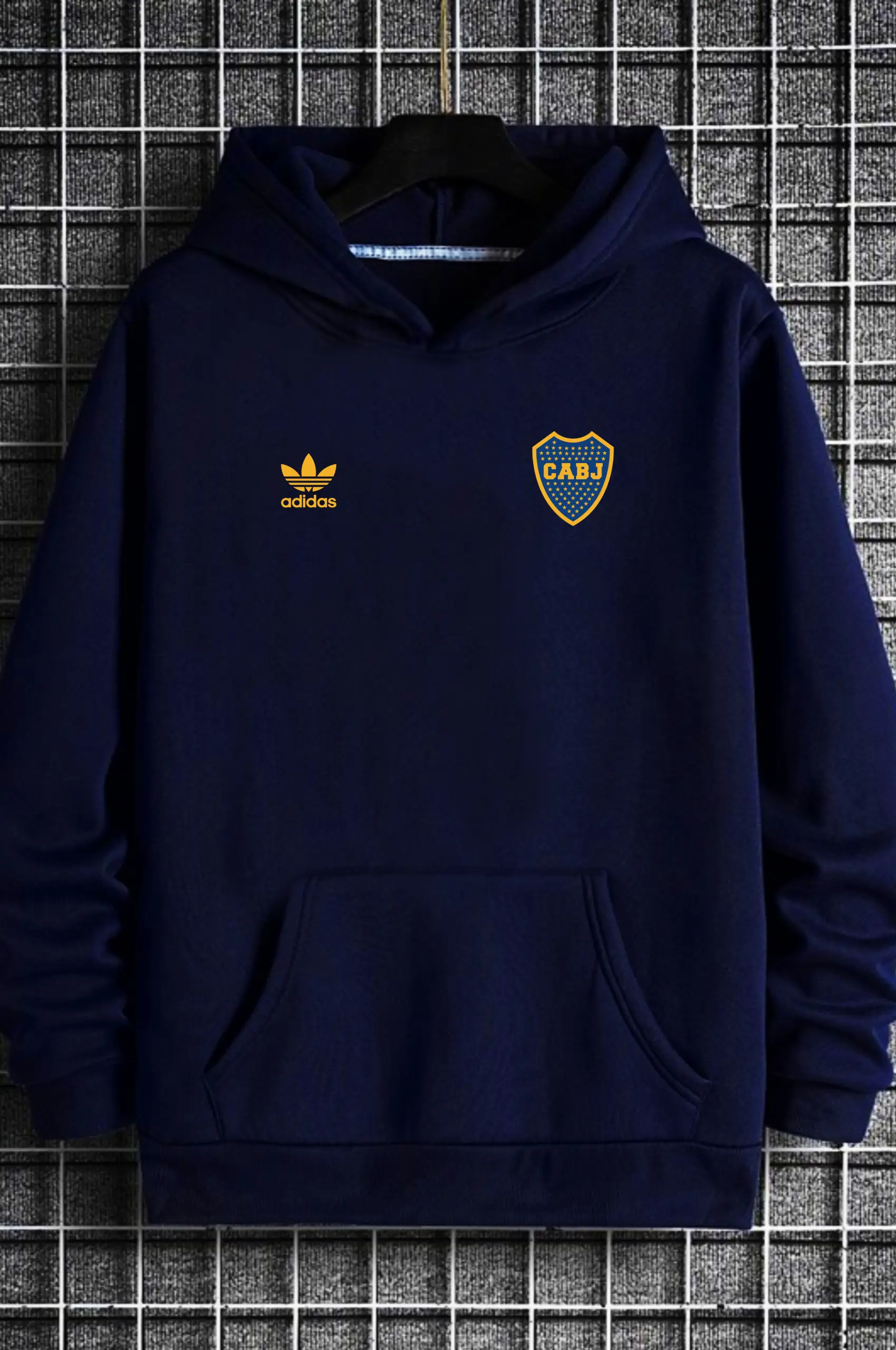 Buzo Boca con escudo - Azul marino